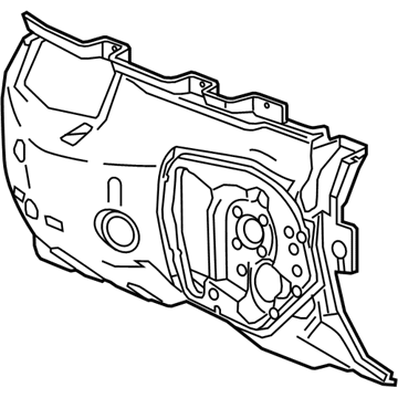 GM 23412947 Barrier 23412947 GM Barrier Illustration 1 of 1