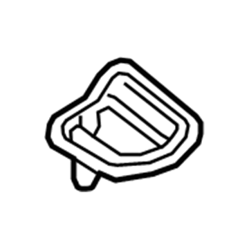 25856538 GM Hole Cover, Upper Illustration 1 of 1