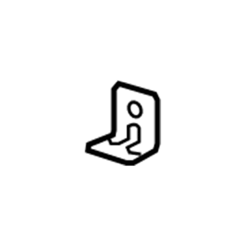25792152 GM Plenum Panel Bracket Illustration 1 of 1