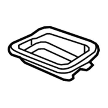 25856537 GM Hole Cover, Upper Illustration 1 of 1