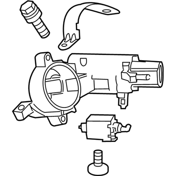 84165716 GM Switch Housing Illustration 1 of 1