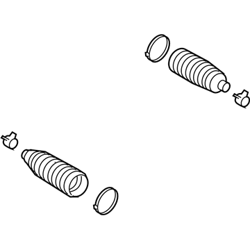 GM 19317048 Tie Rod Boot 19317048 GM Tie Rod Boot Illustration 1 of 1