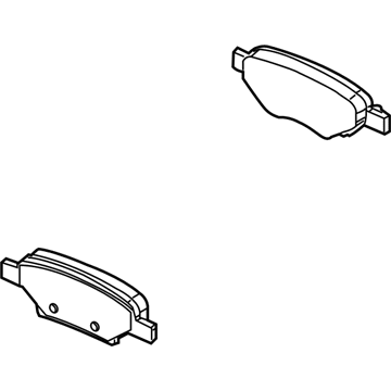Saturn Brake Pads - 19208346