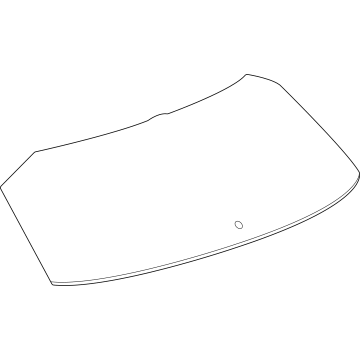 GM 42779821 Lift Gate Glass, Rear 42779821 GM Lift Gate Glass, Rear Illustration 1 of 1