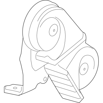 GM 85054221 Horn, Horn 85054221 GM Horn, Horn Illustration 1 of 1