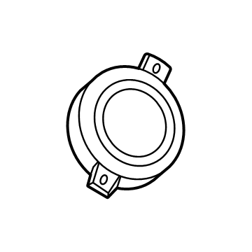 Cadillac 84860720 Rear Speaker