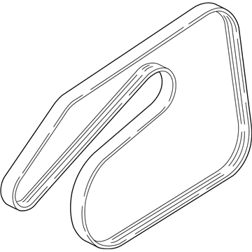 Buick Cascada Serpentine Belt - 55569810