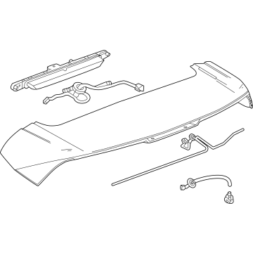 Chevy 85054873 Spoiler Assembly