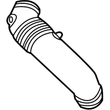 Saturn L200 Air Intake Coupling - 24408492