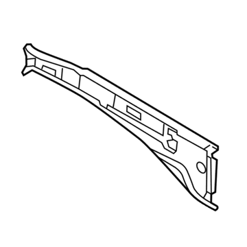 GM 19317110 Inner Center Pillar, Driver Side 19317110 GM Inner Center Pillar, Driver Side Illustration 1 of 1