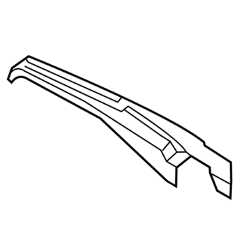 GM 19317112 Center Pillar Reinforcement, Driver Side 19317112 GM Center Pillar Reinforcement, Driver Side Illustration 1 of 1