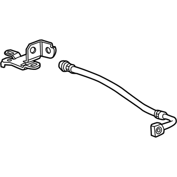GM 84251376 Flex Hose, Driver Side 84251376 GM Flex Hose, Driver Side Illustration 1 of 1