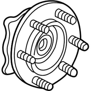 Chevy 15233113 Front Hub