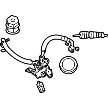 GMC 86575026 Suction Line