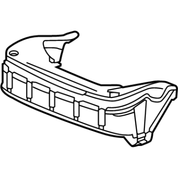 GM 13549388 Support Panel, Front 13549388 GM Support Panel, Front Illustration 1 of 1