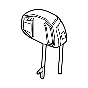 Cadillac 86796308 Headrest