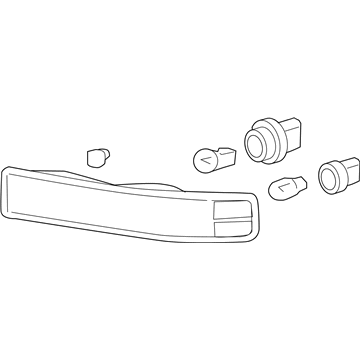 Chevy 84218437 Parking Lamp