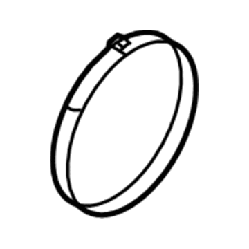 GM 89060342 Inner Boot Clamp 89060342 GM Inner Boot Clamp Illustration 1 of 1
