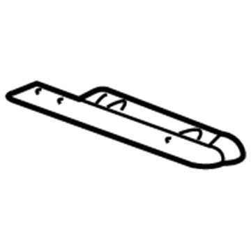 25823667 GM Bracket Illustration 1 of 1