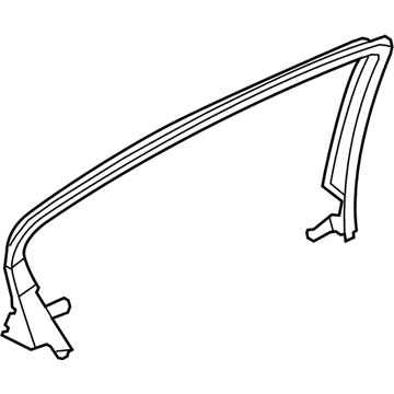 Chevy Cruze Limited Door Moldings - 95494643