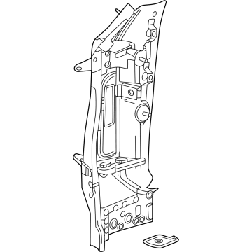 Cadillac 86544436 Hinge Pillar Reinforcement
