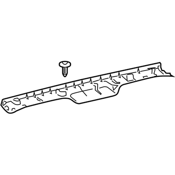 Pontiac 19184820 Upper Molding