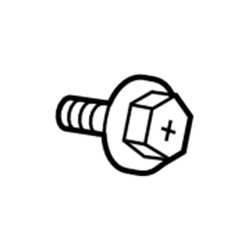GM 94520560 Fender Bolt 94520560 GM Fender Bolt Illustration 1 of 1