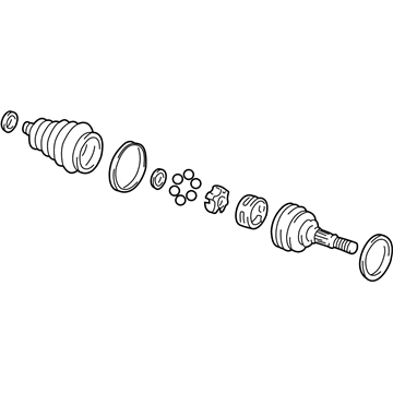 Buick 19148843 Outer CV Joint