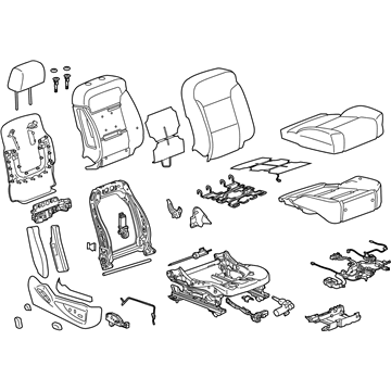GMC 22839523 Seat Assembly