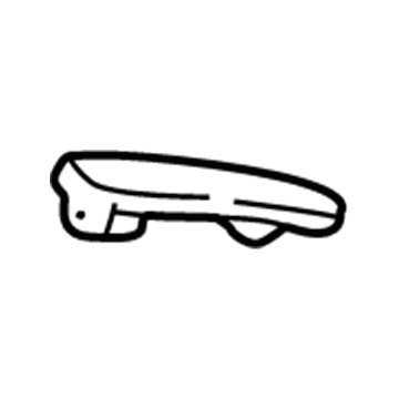 10314411 GM Cover, Passenger Side Illustration 1 of 1