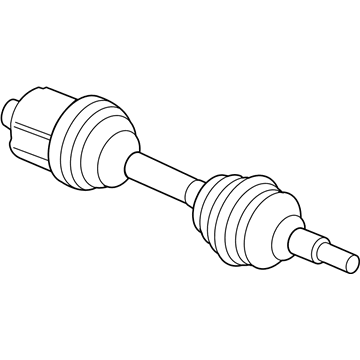 Chevy Captiva Sport Axle Shaft - 25989509
