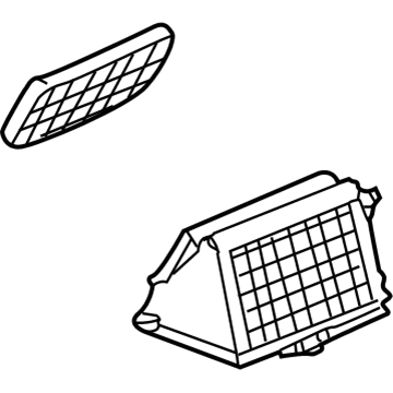 GM 15806652 Air Inlet Duct 15806652 GM Air Inlet Duct Illustration 1 of 1