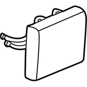 GM 15229271 Evaporator Core 15229271 GM Evaporator Core Illustration 1 of 1