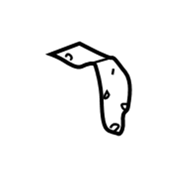 GM 22664708 Evaporator Case Bracket 22664708 GM Evaporator Case Bracket Illustration 1 of 1
