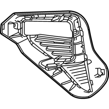 Chevy 26489083 Lamp Bezel