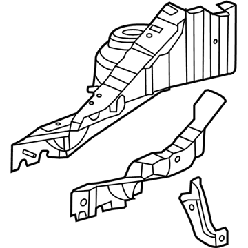 GM 95967352 Apron Assembly 95967352 GM Apron Assembly Illustration 1 of 1