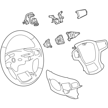 GMC 85551833 Steering Wheel