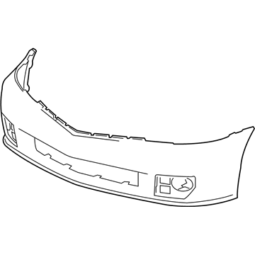 Cadillac XLR Bumper Cover - 25844552