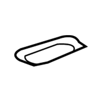 GM 84049606 Switch Panel Cap, Rear Passenger Side 84049606 GM Switch Panel Cap, Rear Passenger Side Illustration 1 of 1