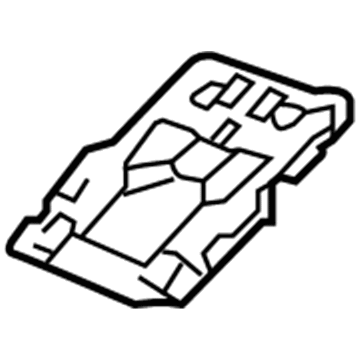 GM 23221685 Front Camera Bracket 23221685 GM Front Camera Bracket Illustration 1 of 1
