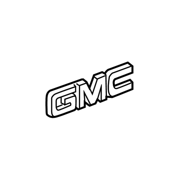 GMC 84689767 Nameplate