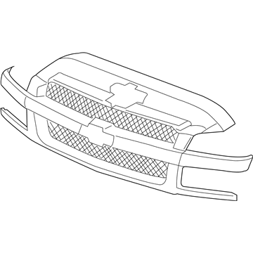 Chevy Avalanche 1500 Grille - 19168631