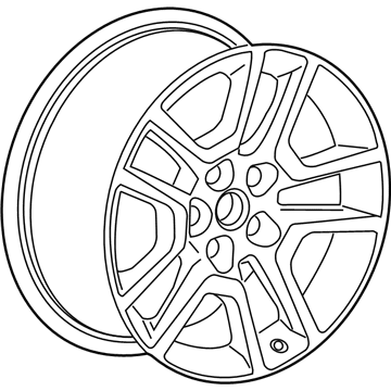 Chevy Malibu Limited Spare Wheel - 23483622