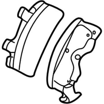 Chevy Brake Pads - 19149251