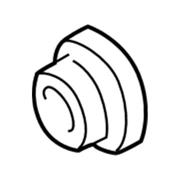 11503747 GM Bracket Nut Illustration 1 of 1