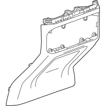 Chevy 84602957 Rear Trim