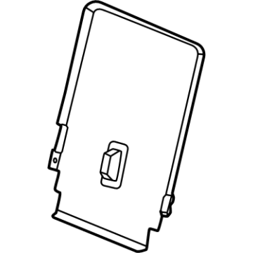 Cadillac 85617878 Seat Back Panel