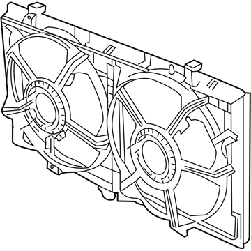 Pontiac G8 Fan Shroud - 92191942