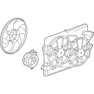 Chevy 86828263 Fan Module