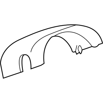 Saturn Steering Column Cover - 90585896